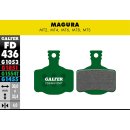 Galfer Bremsbelag Pro für Magura MT2,MT4,MT69,MT8,MTS