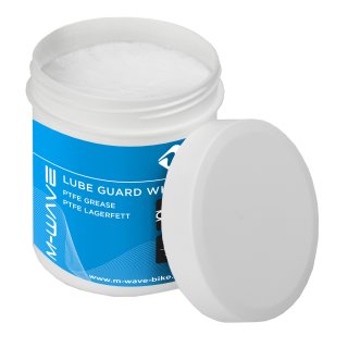 Schmiermittel M-WAVE Lube Guard White, mit PTFE, in 125ml/100g