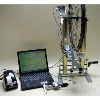 Centrimaster Digital Messeinrichtung mit Messuhren 1/100mm