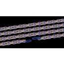 Connex Kette 10sB 10-Fach, black coating - Messing, 114...