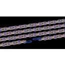 Connex Kette 11sB 11-Fach, black coating - Messing, 118...